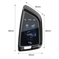 SZDALOS 568C Clé Intelligente LCD, Télécommandes de Voiture à Entrée Sans Clé, Modification de Clés Style BMW