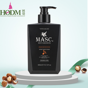 MASC 300ml 500ml Sistema orgánico para el cuidado de la piel Sin sulfato Hidratante Aceite de menta Enfriamiento Lavado corporal - Product Image 5