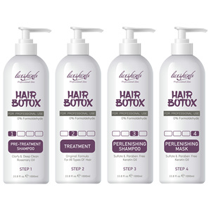 Vente en gros Cheveux blonds Protéinés Lisse Kératine Botox Crème Lissante, Traitement Botox pour Cheveux - Product Image 1