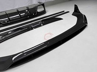 Kit Carrosserie Complet en Fibre de Carbone Sec Style OC de Haute Qualité (Lame Avant, Jupes Latérales, Diffuseur Arrière, Aileron Arrière) pour Porsche Panamera 976 2024+