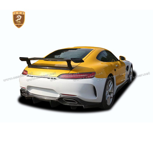 Kit Paraurti Posteriore per <span class=keywords><strong>Mercedes</strong></span> Benz AMG <span class=keywords><strong>GT</strong></span> C190, Stile IM, Diffusore Posteriore in Fibra di Carbonio - Product Image 2