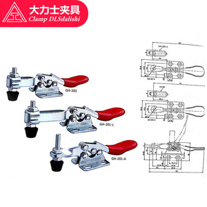 <b>Clamp</b> DLsdalishi Toggle <b>Clamp</b> GH-201 Industrial Grade <b>Quick</b> Release Laboratory Fixture - Product Image 1