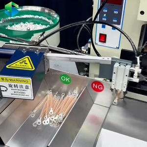 Machine de sertissage automatique à double extrémité pour bornes lâches avec alimentation par plaque vibrante - Product Image 3