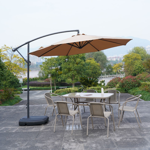 China Outdoor Garden Patio <b>Parasols</b> 8-bone All Iron <b>Banana</b> Umbrella with Thick PU Fabric - Product Image 3