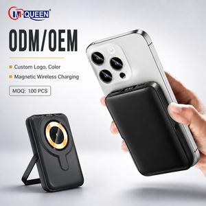 M-Queen PD แบตเตอรี่ลิเธียมโพลิเมอร์แบบพกพา22.5วัตต์10000มิลลิแอมป์ต่อแท่นชาร์จแม่เหล็กแบบเร็วแท่นวางชาร์จแบบบางเฉียบ - Product Image 1