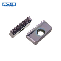 Fraise à filetage conique pour tuyaux 14N 21N BSPT-55, profil complet standard britannique, à dents de coupe standard