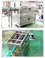 Ligne de production automatique de remplissage et de sertissage de canettes 1000-5000 canettes/h, machine de mise en conserve pour bière, boissons, kombucha, en acier inoxydable SUS304