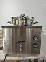 Comptoir commercial 16L Mini friteuse à pression sous vide Machine industrielle poulet marmite kfc poulet pression friteuse Machine à gaz
