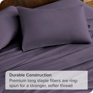 مجموعة ملاءات من Cloudland ثنائية <span class=keywords><strong>Xl</strong></span> من القطن ، مجموعة ملاءة كينج في المئة من القطن ، صفيحة مسطحة بحجم كينج ، قطن ناعم