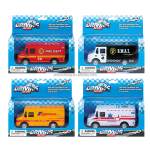 Logo personnalisé moulé sous pression 1:32 retirer voiture en métal camion de courrier camion de pompiers SWAT voiture de police <span class=keywords><strong>Express</strong></span> camion <span class=keywords><strong>ambulance</strong></span> modèle pour cadeau - Product Image 6