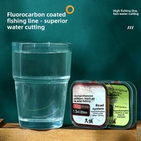 Ligne de pêche en nylon monofilament MONO 60m pré-enroulée, haute résistance, pour la pêche en rivière/cours d'eau, compétition