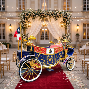 Voiture électrique de luxe, calèches royales, prix direct usine disponibles, calèche de mariage, calèche de tourisme - Product Image 1