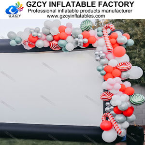 Écran de projection <span class=keywords><strong>gonflable</strong></span> d'extérieur, cinéma Commercial, <span class=keywords><strong>prix</strong></span> d'usine, livraison gratuite - Product Image 4