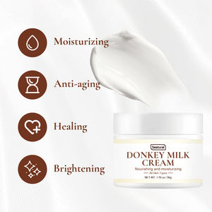 La crème anti-âge pour le visage <span class=keywords><strong>au</strong></span> <span class=keywords><strong>lait</strong></span> <span class=keywords><strong>d</strong></span>'<span class=keywords><strong>ânesse</strong></span> rehausse le teint et l'élasticité de la peau raffermit et rajeunit - Product Image 5