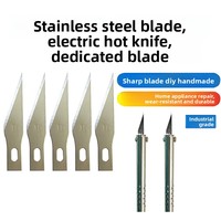 Couteau de découpe électrique à chauffage externe pour le poinçonnage de trous, la réutilisation des pots de fleurs et le recyclage des conteneurs, avec lame de rechange
