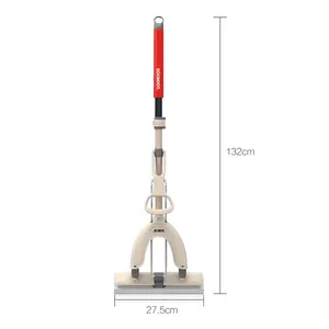 Esun-fregona telescópica plegable de 13 PVA, accesorio con mango largo