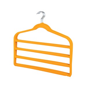 Colgador de pantalones de ahorro de espacio multicapa DS5360 para armario, pantalones, toallas, bufandas, perchas para pantalones negros - Product Image 2