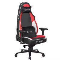 Chaise de jeu ergonomique pivotante en cuir et velours de luxe moderne, personnalisable en gros, pour bureau à domicile et adultes