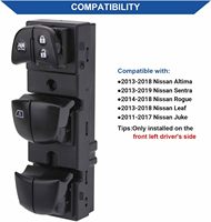 Interruptor de Elevalunas Eléctrico 25401-3NF0A 25401-3SH1A, Lado Delantero Izquierdo del Conductor, para Nissan Leaf/Altima 2013-2018, Sentra Rogue 2013-2019