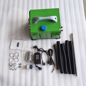 Chauffage diesel de stationnement 12V 24V avec boîtier vert, batterie intégrée, <span class=keywords><strong>chargeur</strong></span> et télécommande pour <span class=keywords><strong>camping</strong></span>-<span class=keywords><strong>car</strong></span> et voyage – Vente en gros - Product Image 5