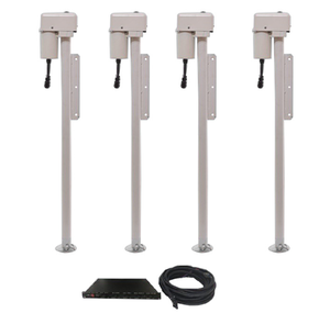 Cric de levage de voiture manuel électrique 2T <span class=keywords><strong>pour</strong></span> caravane camping-car <span class=keywords><strong>remorque</strong></span> avec contrôleur à distance - Product Image 2