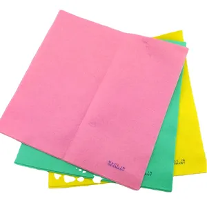 80% viscose, 20% 폴리에스테 바늘 펀치 독일 nonwoven 슈퍼 흡수성 주방 청소 천