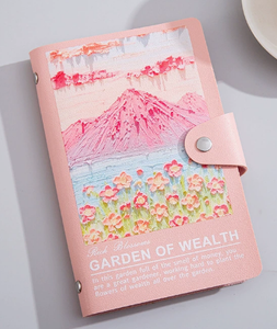 Nuevo Libro de Ahorros de Cuero Suave con Diseño de Pintura al Óleo, Organizador de Efectivo, Clip para Billetes, Libro de Ahorros, Libro de <span class=keywords><strong>Contabilidad</strong></span> - Product Image 2