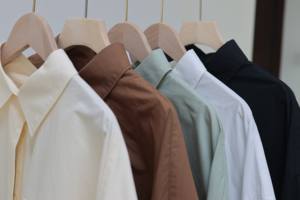 قميص نسائي عالي الجودة 100% قطن بأكمام طويلة، مريح للبشرة وقابل للتنفس، مناسب للأعمال والملابس الكاجوال، يمكن ارتداؤه بطريقتين، قميص يومي للسيدات في المكتب - Product Image 4