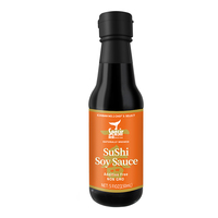 Sauce soja certifiée halal personnalisée de 150 ml pour les sushis