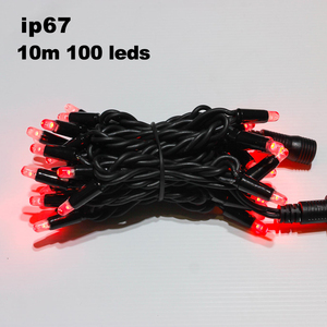 Guirnalda de Luces LED Impermeables IP65 H03RN-F, Cable de Goma de 10 Metros, 100 LED, 4 Temperaturas de Color, Control Inalámbrico, para Exteriores, Navidad, Bodas - Product Image 1