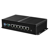 Serveur VPN économique, ordinateur Intel 3865u I3 7100U 6006U Quad Core, pare-feu, mini PC, 6 ports LAN, routeur, compatible Linux, Pfsense, AES-NI