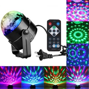 Disco Ball Light DJ Disco Ball Strobe <strong>7</strong> Colors Sound Activated Stage Light with Remote <strong>Control</strong> for Karaoke Halloween Party Decor - Product Image 2
