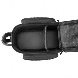 Sac de transport pour vélo, bagage de voyage, porte-bagages arrière, sacoche de selle, fabriqué en usine BSCI, ODM/OEM, avec housse de protection. - Product Image 6