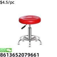 Chaise de bar moderne en cuir PU, réglable en hauteur, pivotante, pour comptoir de bar, café