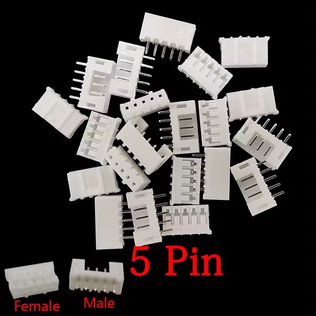 JST PH 2.0 2/3/4/5 Pin Terminal Plastic Housing Male Female Pin Header Connector JST 2.0 2mm Plug Socket Shell