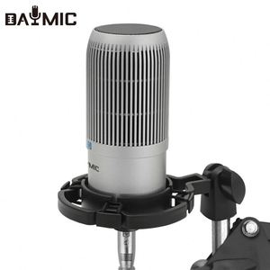 Factory 48V Condenser Microphone With Audio Interface for Broadcasting External Sound Card for Livestream Kit Recording - Product Image 2