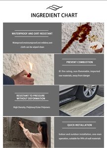 Panel de Pared de Espuma de Poliuretano con Diseño de Vetas de Tortuga, Cortado a Medida, Textura Realista Moderna, Ligero, Resistente al Agua y a los Rayos UV, para Interiores y Exteriores de Hoteles - Product Image 4