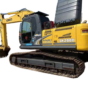 90% nuevo Japón Original Kobelco sk260D SK280 excavadoras sk260 26ton 30Ton excavadora de orugas Kobelco de segunda mano - Product Image 1