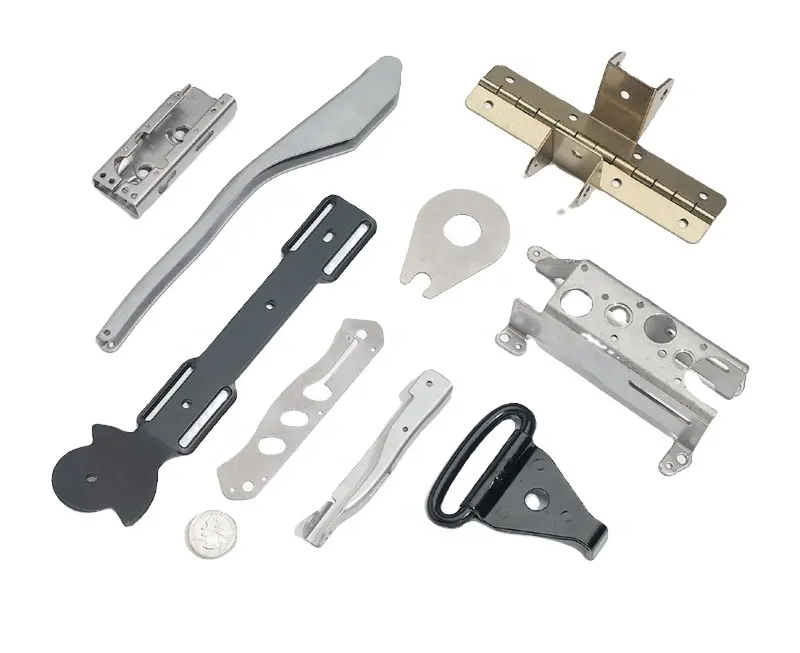 OEM Progressive Precision Fabrication Bending Stainless Steel Aluminum Brass Hardware Metal Blanks Stamping Parts