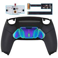 EXtremeRate Kit de remappage Rise 4.0 avec palettes arrière métalliques pour manette PS5 DualSense BDM-010 & BDM-020