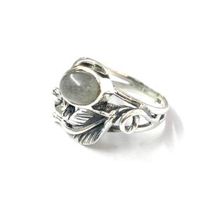 แหวนลาบราดอไรต์ เงินแท้ 925 แหวนพลอยลาบราดอไรต์ งานแฮนด์เมด คอลเลคชั่นแหวนสวย เครื่องประดับเงิน ราคาขายส่ง - Product Image 4