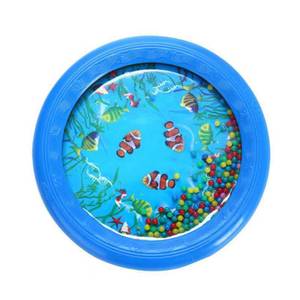 Tambor marino de madera de 6/8 pulgadas con grano de hierro para niños, juguete musical - Product Image 3