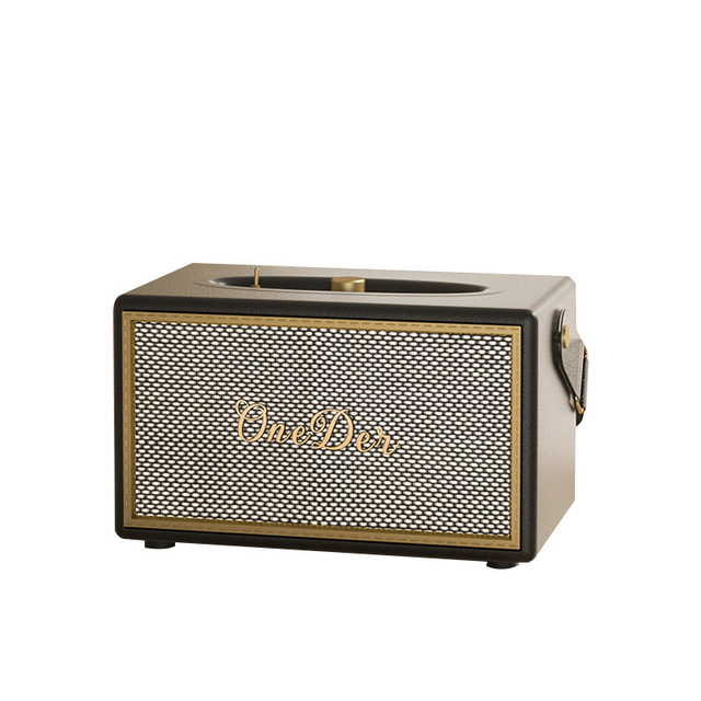 Loudest Portable 40W Bluetooth Speakers Best Wireless Speakers for Music Powered Vintage Bookshelf Outdoor Party Speakers