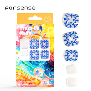 2025 hermosos diseños <span class=keywords><strong>de</strong></span> <span class=keywords><strong>flores</strong></span> puntas <span class=keywords><strong>de</strong></span> <span class=keywords><strong>uñas</strong></span> <span class=keywords><strong>de</strong></span> los <span class=keywords><strong>pies</strong></span> Tema <span class=keywords><strong>de</strong></span> pintura clásica azul blanco <span class=keywords><strong>uñas</strong></span> postizas para mujeres elegante claro <span class=keywords><strong>pies</strong></span> falsos <span class=keywords><strong>uñas</strong></span> - Product Image 1