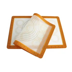 Manufacturer Direct Nonstick Silicone Baking Mat Custom Cookie Sheet Silicone Mat Baking Suppliers Hot Selling 2024