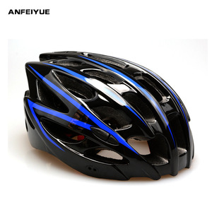 Casque de vélo moulé monobloc pour adulte, casque de sécurité pour VTT et vélo de route, noir, 26+ aérations, unisexe, équipement de sport de plein air - Product Image 4
