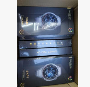 Caja de regalo para reloj inteligente DF SK40 versión KALOBEE AMERICA con 3 correas, edición de lujo 3+1, venta al por mayor, reloj para hombre de negocios. - Product Image 2