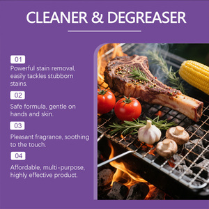 Nettoyant pour <span class=keywords><strong>barbecue</strong></span> 120 ml, dégraissant, élimine les taches de fumée et les résidus d'huile, produits de nettoyage pour la cuisine, élimine les dépôts de carbone - Product Image 3