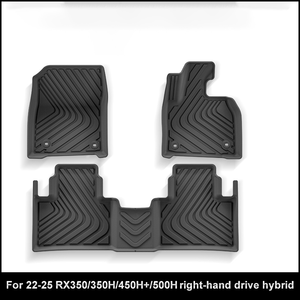 Alfombrillas de coche TPE personalizadas para <span class=keywords><strong>Lexus</strong></span> RX350 / RX350H / RX450H + / RX500H <span class=keywords><strong>2022</strong></span>-impermeable, duradero, inodoro 2025 - Product Image 2