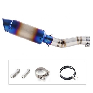 Échappement pour moto, silencieux d'échappement pour Suzuki <span class=keywords><strong>Gsxr</strong></span> 600 750 K6 K7 <span class=keywords><strong>K8</strong></span> GSXR600 GSXR750, silencieux d'échappement, système complet - Product Image 4